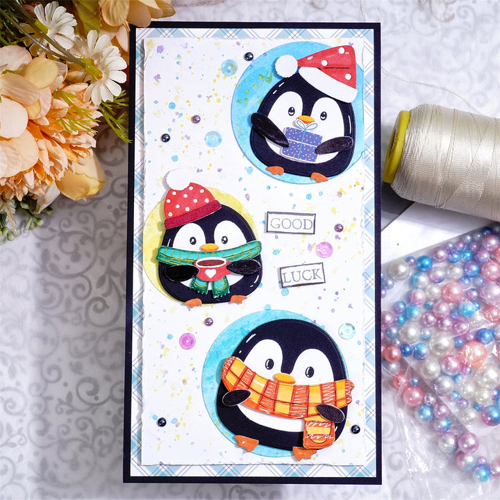 Kokorosa Metal Cutting Dies with Penguins