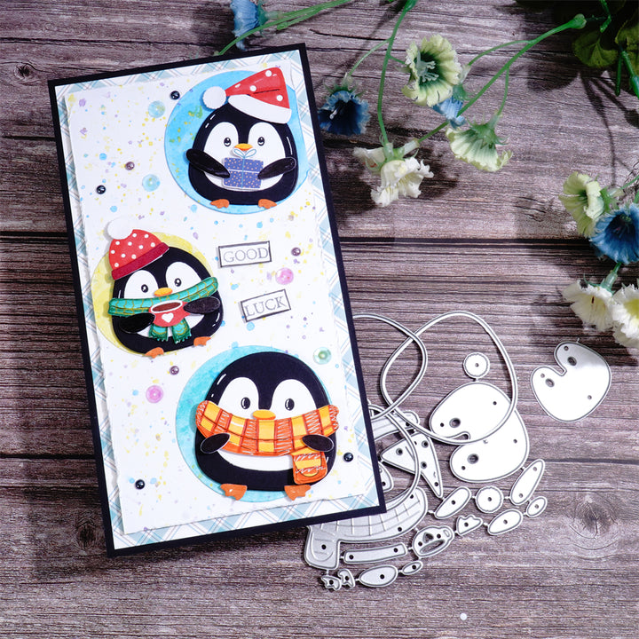 Kokorosa Metal Cutting Dies with Penguins