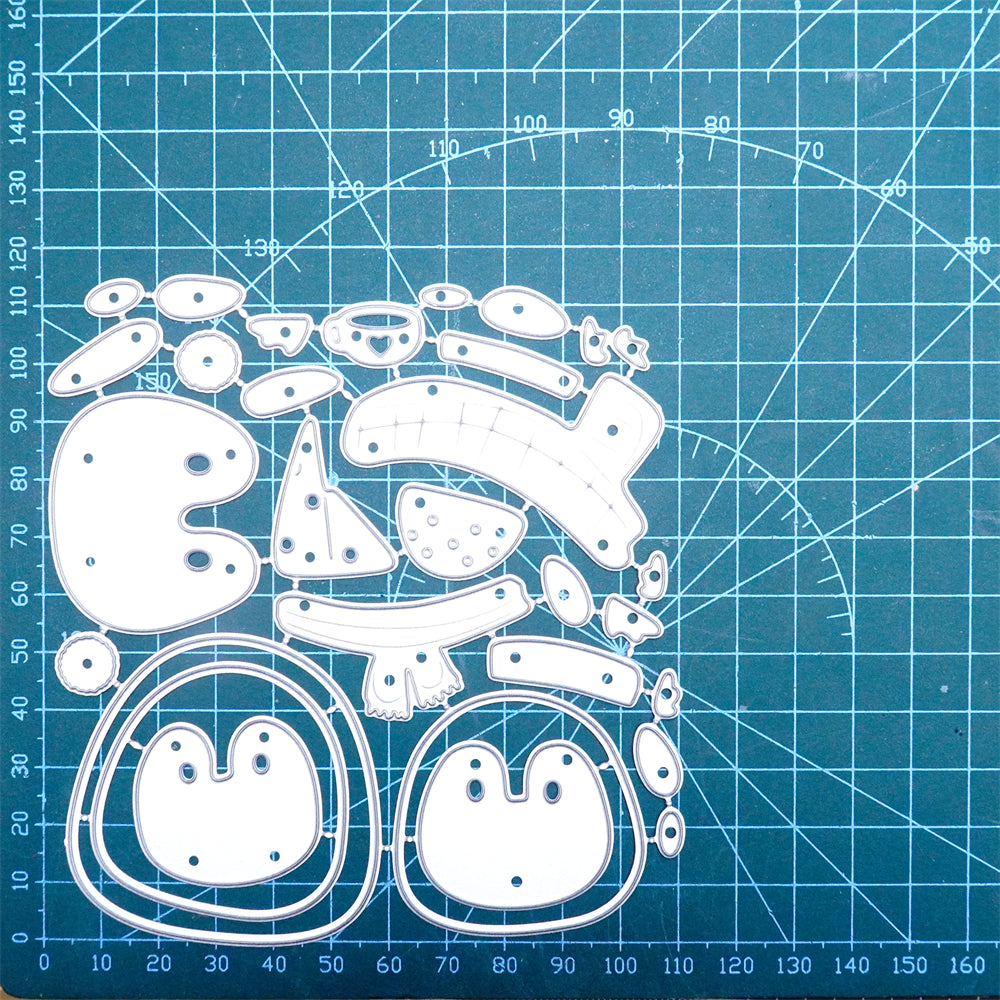 Kokorosa Metal Cutting Dies with Penguins