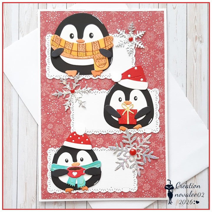 Kokorosa Metal Cutting Dies with Penguins