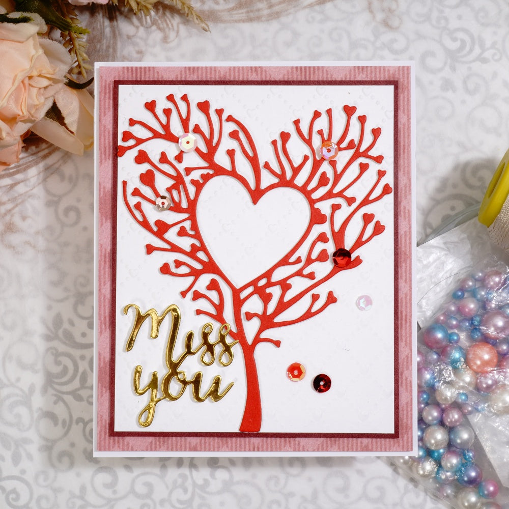 Kokorosa Metal Cutting Dies with Love Tree