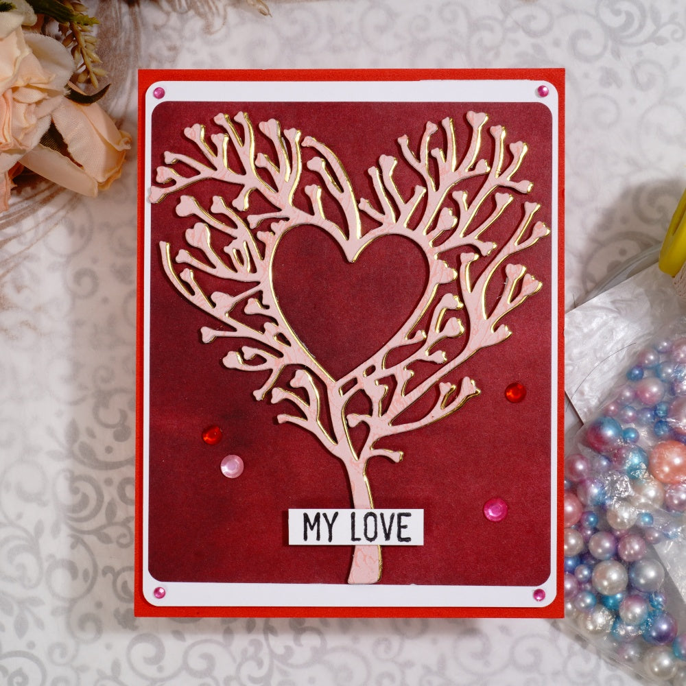 Kokorosa Metal Cutting Dies with Love Tree