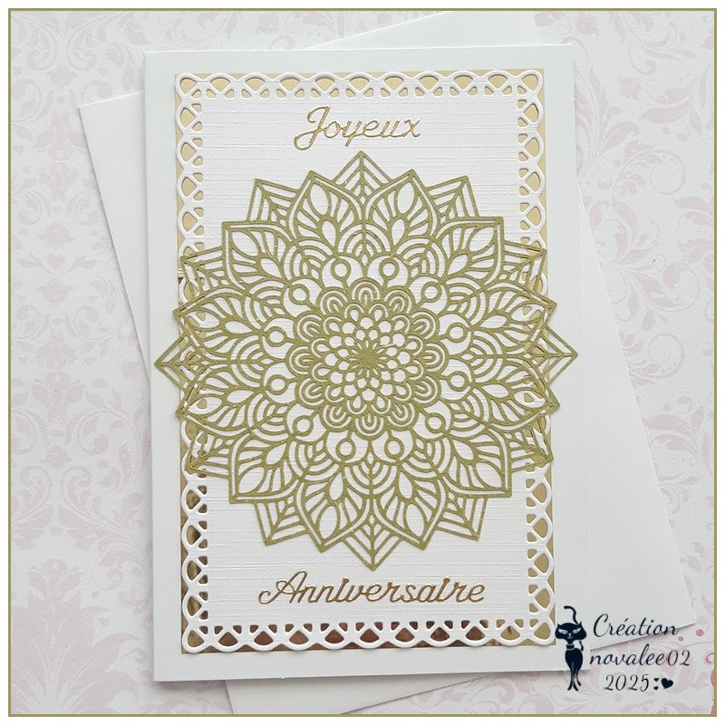 Kokorosa Decorated Lace Paper-6 Styles