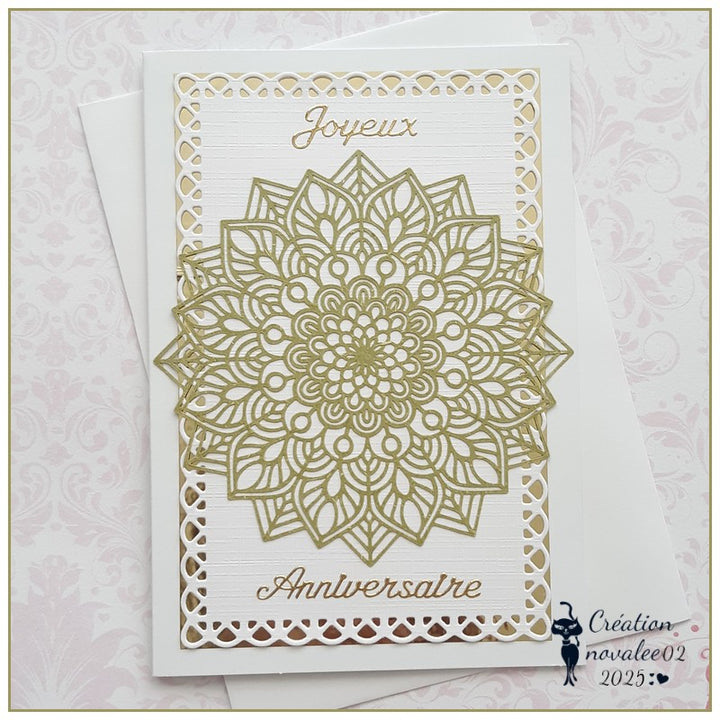 Kokorosa Decorated Lace Paper-6 Styles