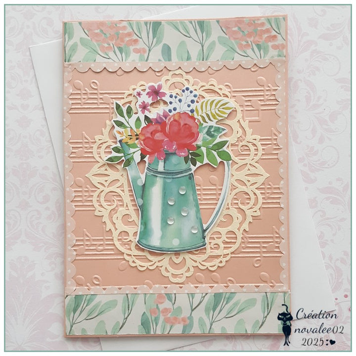 Kokorosa Decorated Lace Paper-6 Styles