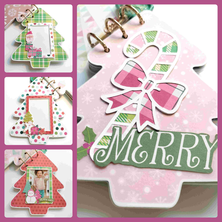 Kokorosa 24PCS  6" Colorful Christmas DIY Scrapbook & Cardstock Paper