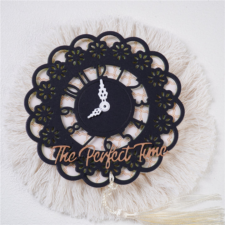 Lace Cluster Clock Cutting Dies