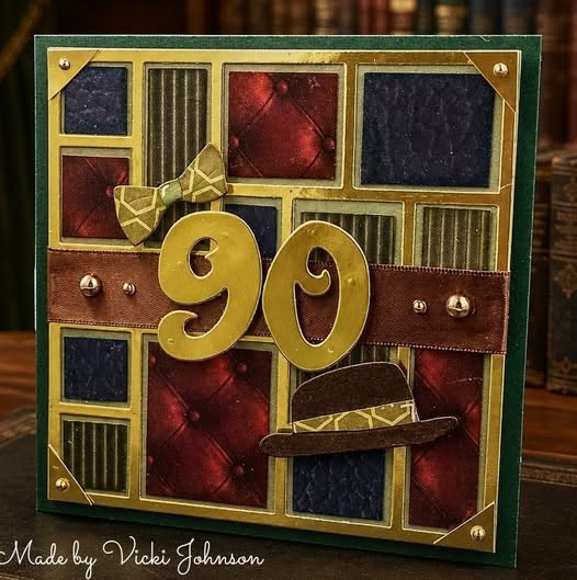 New Year and Christmas Background Board Cutting Dies