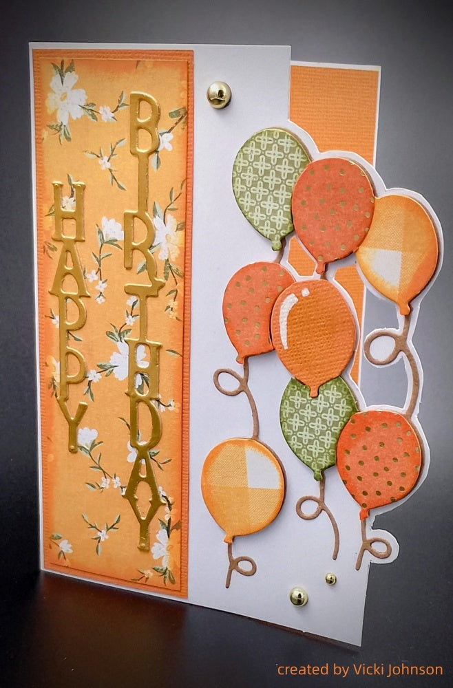 Kokorosa Metal Cutting Dies With Balloon Border