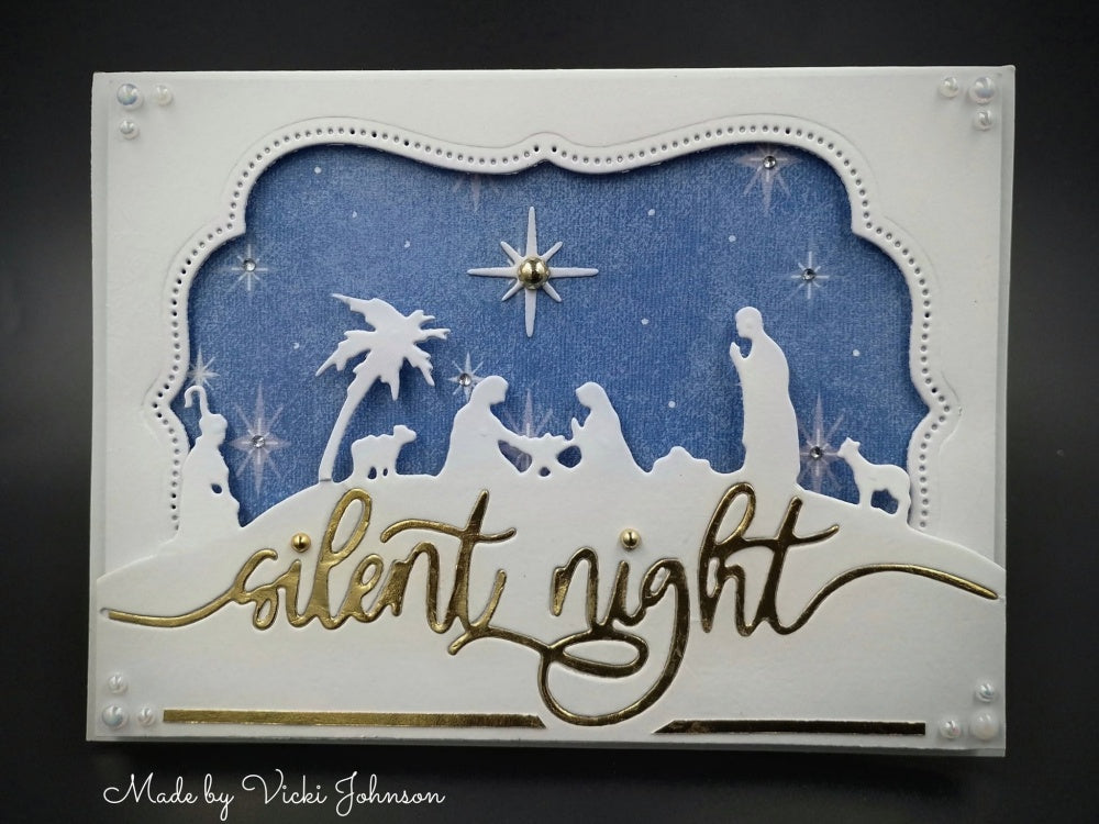 Kokorosa Metal Cutting Dies with Birth in Silent Night