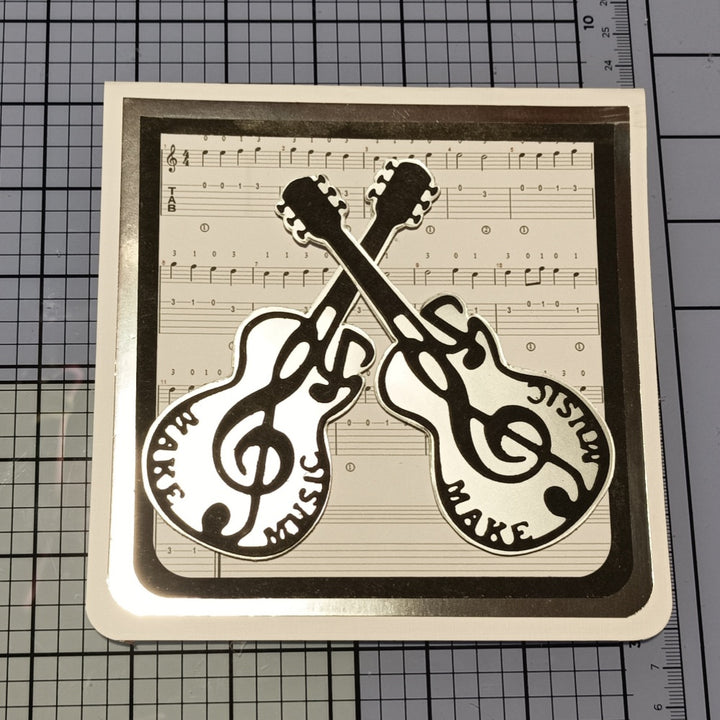 Kokorosa Metal Cutting Dies with Music Guitar