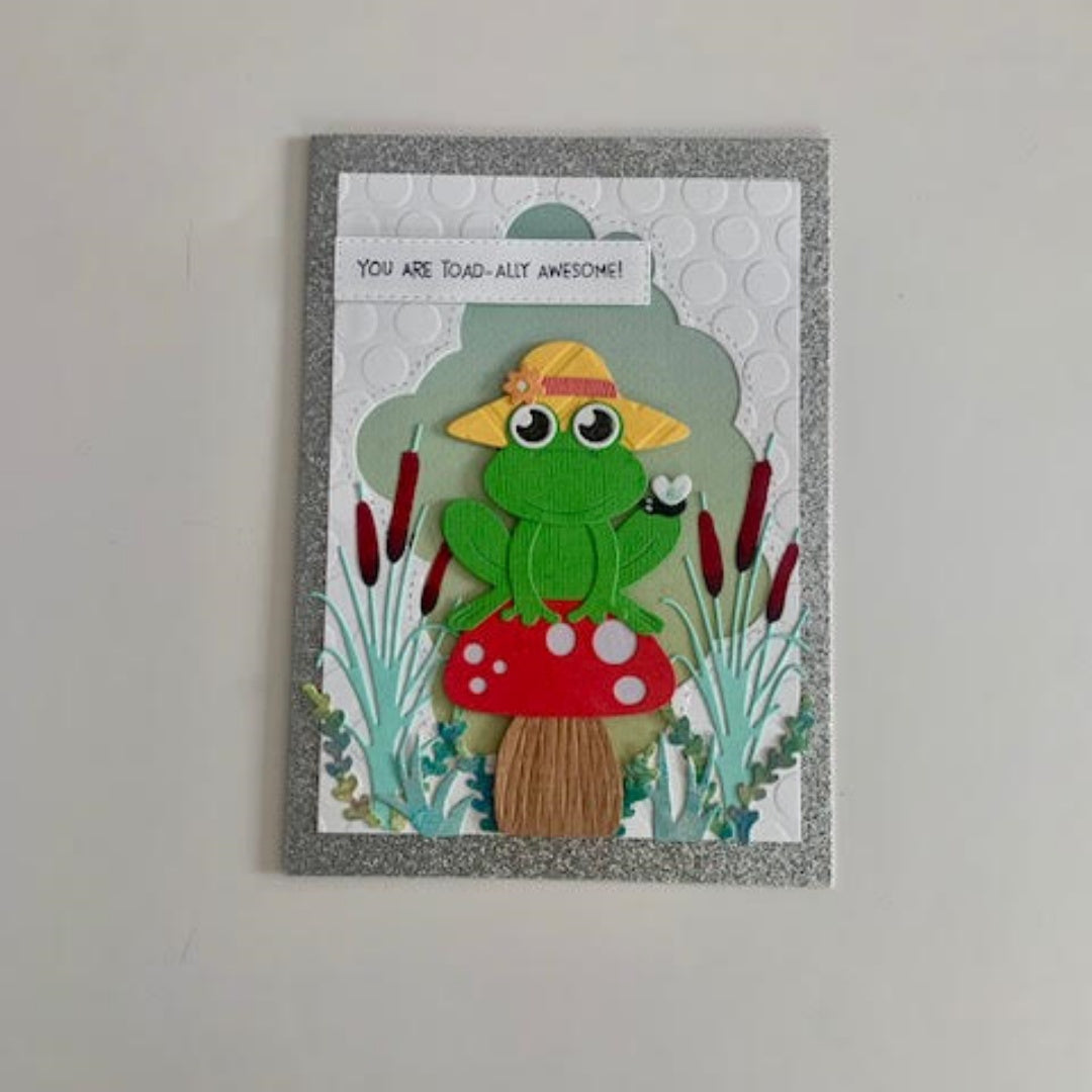 Kokorosa Metal Cutting Dies with Frog on the Mushroom