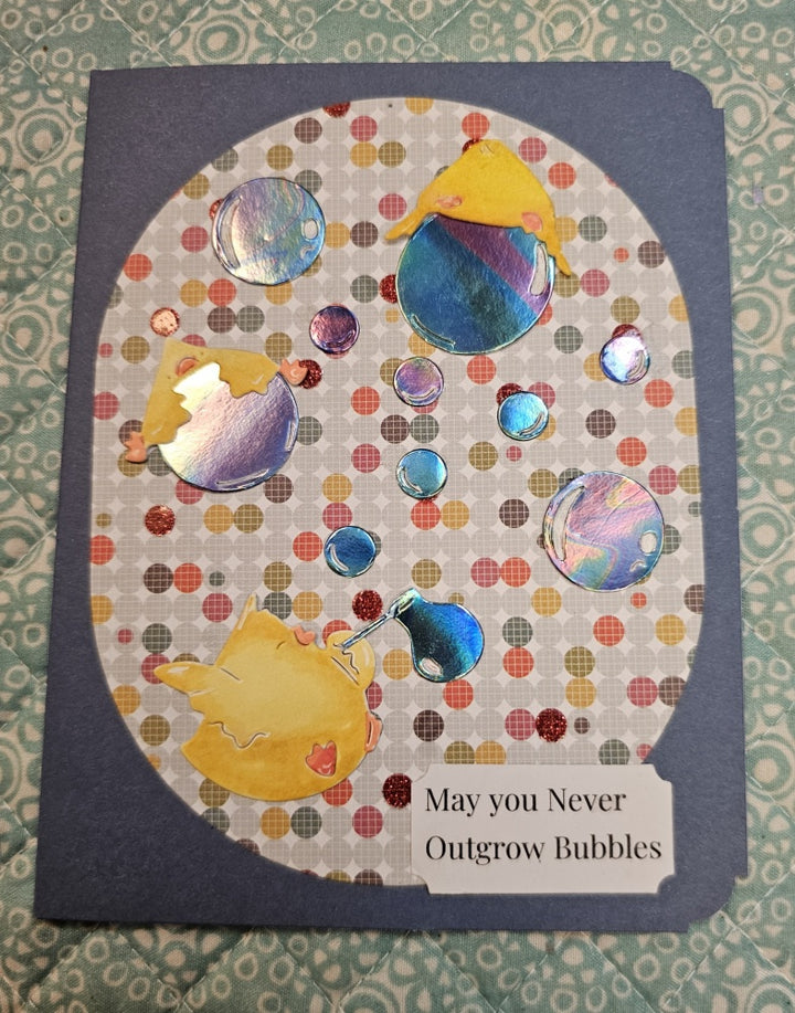 Kokorosa Metal Cutting Dies with Bubbles and Chicken