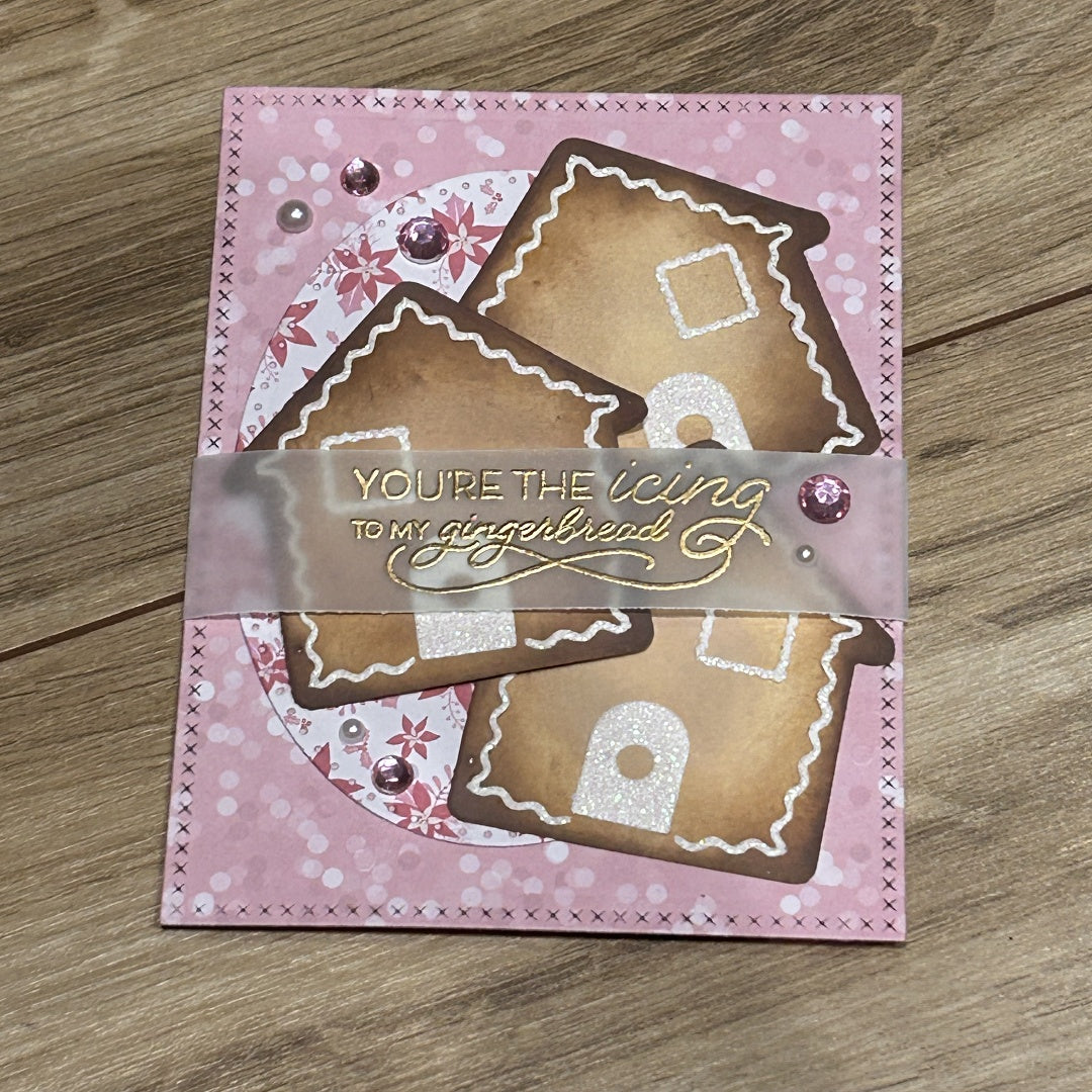 Kokorosa Metal Cutting Dies with Gingerbread Cottage