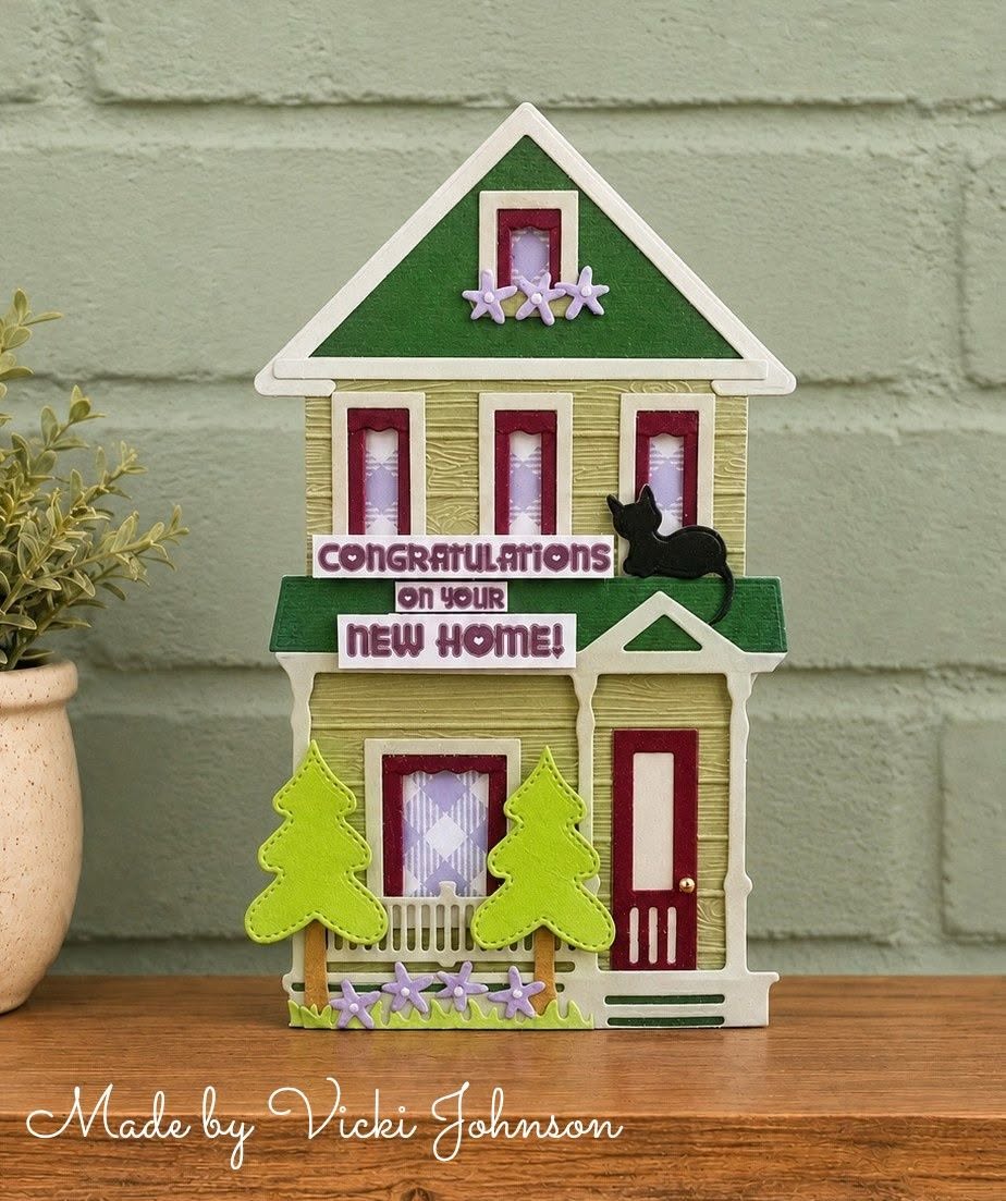 Kokorosa Three-story Modern House Metal Cutting Dies