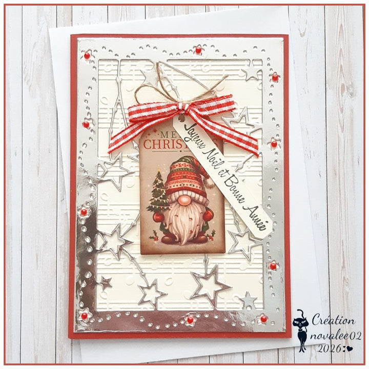 Kokorosa Metal Cutting Dies with Starry Background Board