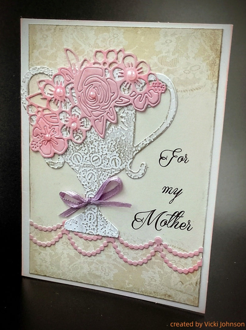 Kokorosa Metal Cutting Dies with Trophy & Flowers