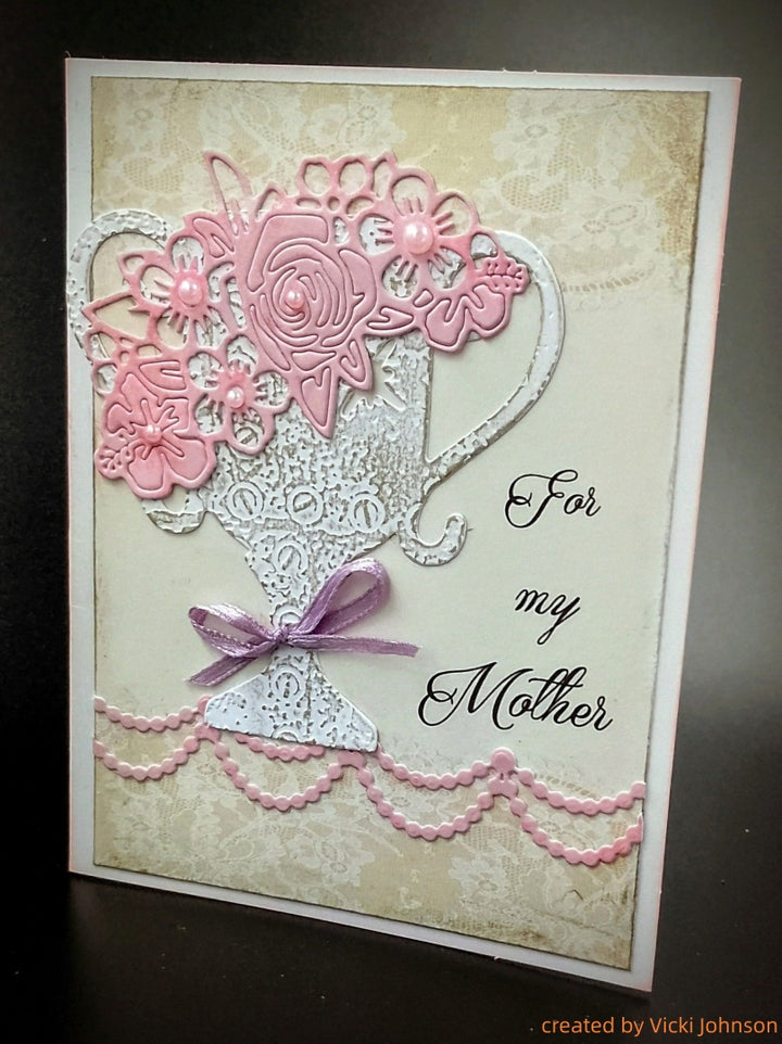 Kokorosa Metal Cutting Dies with Trophy & Flowers