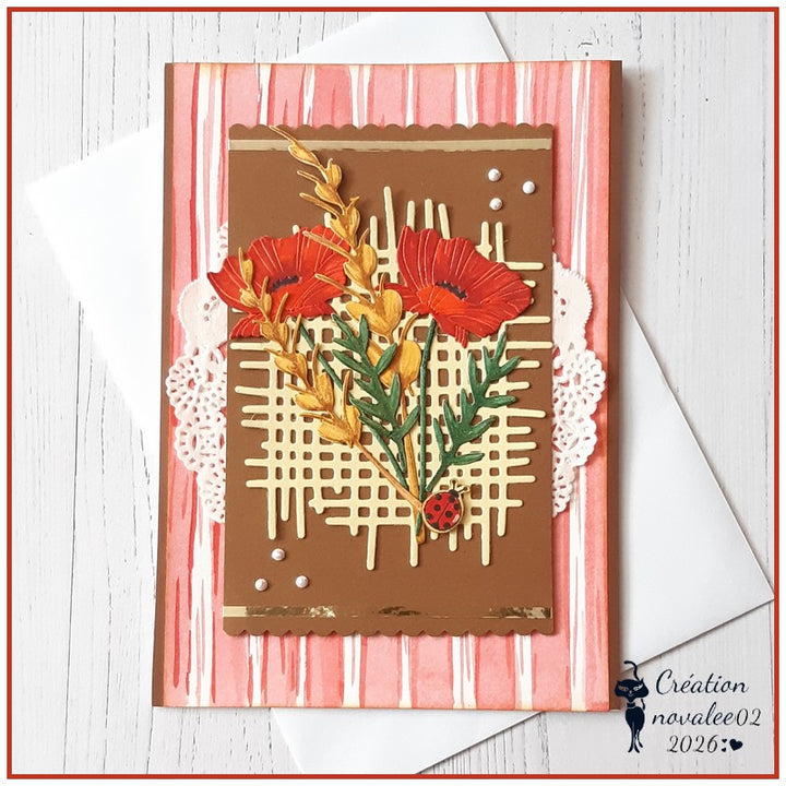 Kokorosa Metal Cutting Dies with Weaving Pattern