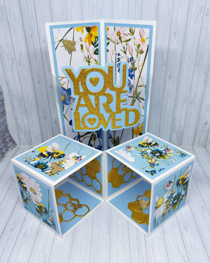 Kokorosa Metal Cutting Dies with "YOU ARE LOVED" Words