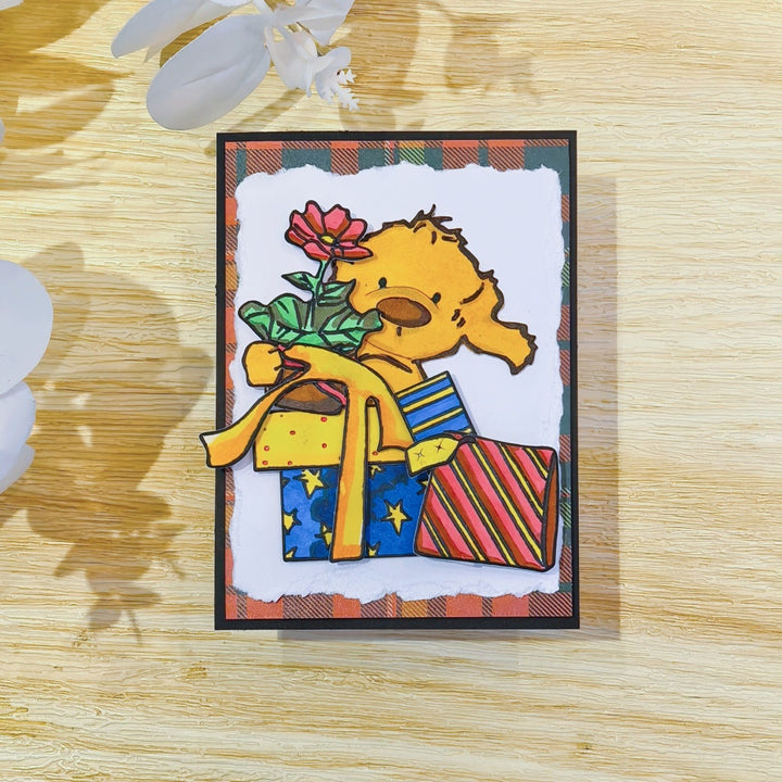 Kokorosa Metal Cutting Dies with Dog,Flower and Gifts