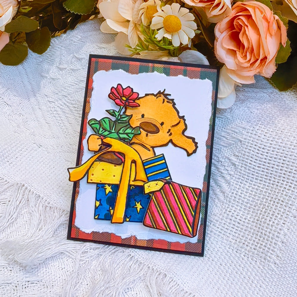 Kokorosa Metal Cutting Dies with Dog,Flower and Gifts