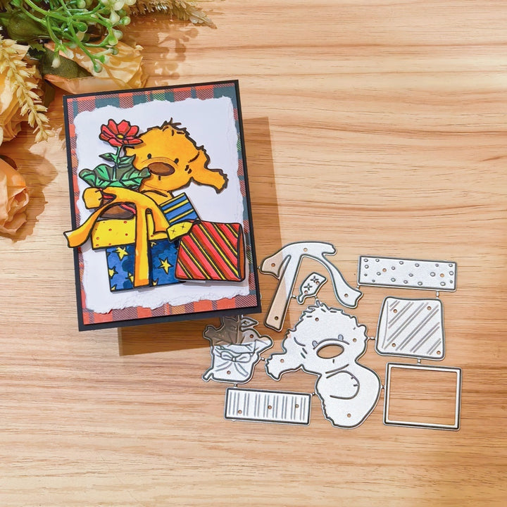 Kokorosa Metal Cutting Dies with Dog,Flower and Gifts