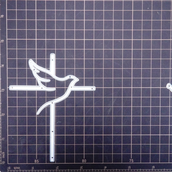 Kokorosa Metal Cutting Dies with Pigeon on Cross