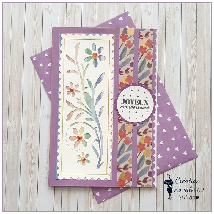 Kokorosa Metal Cutting Dies with Plant Border