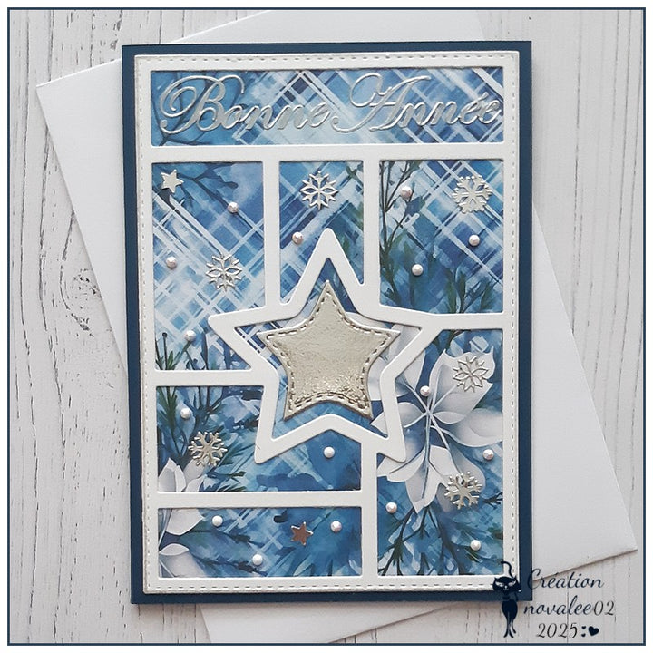 Kokorosa 24PCS 6" Polar Scrapbook & Cardstock Paper