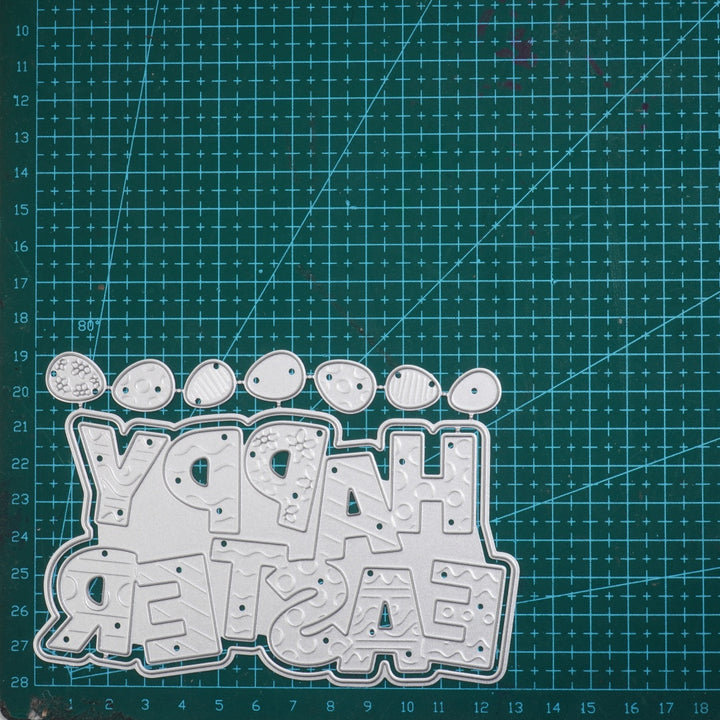 Kokorosa Metal Cutting Dies with Happy Easter Word