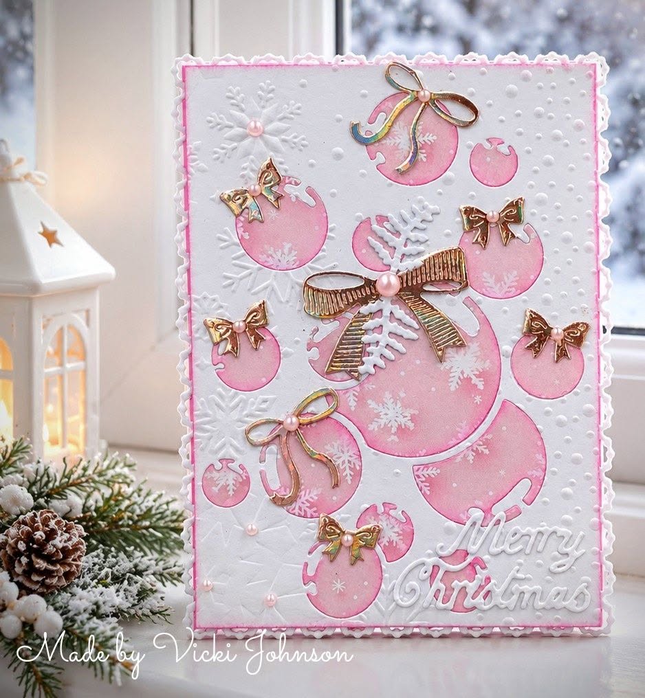 Kokorosa Metal Cutting Dies with Bubbles Background Board