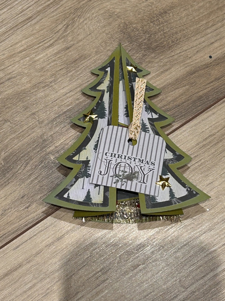 Kokorosa Metal Cutting Dies With Foldable Christmas Tree