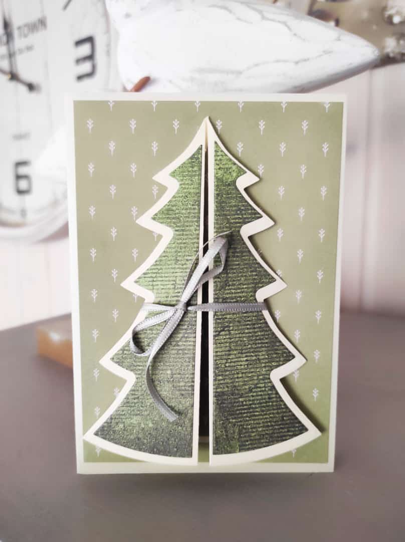 Kokorosa Metal Cutting Dies With Foldable Christmas Tree