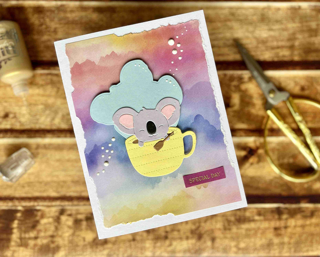 Kokorosa Metal Cutting Dies With Koala in Cup