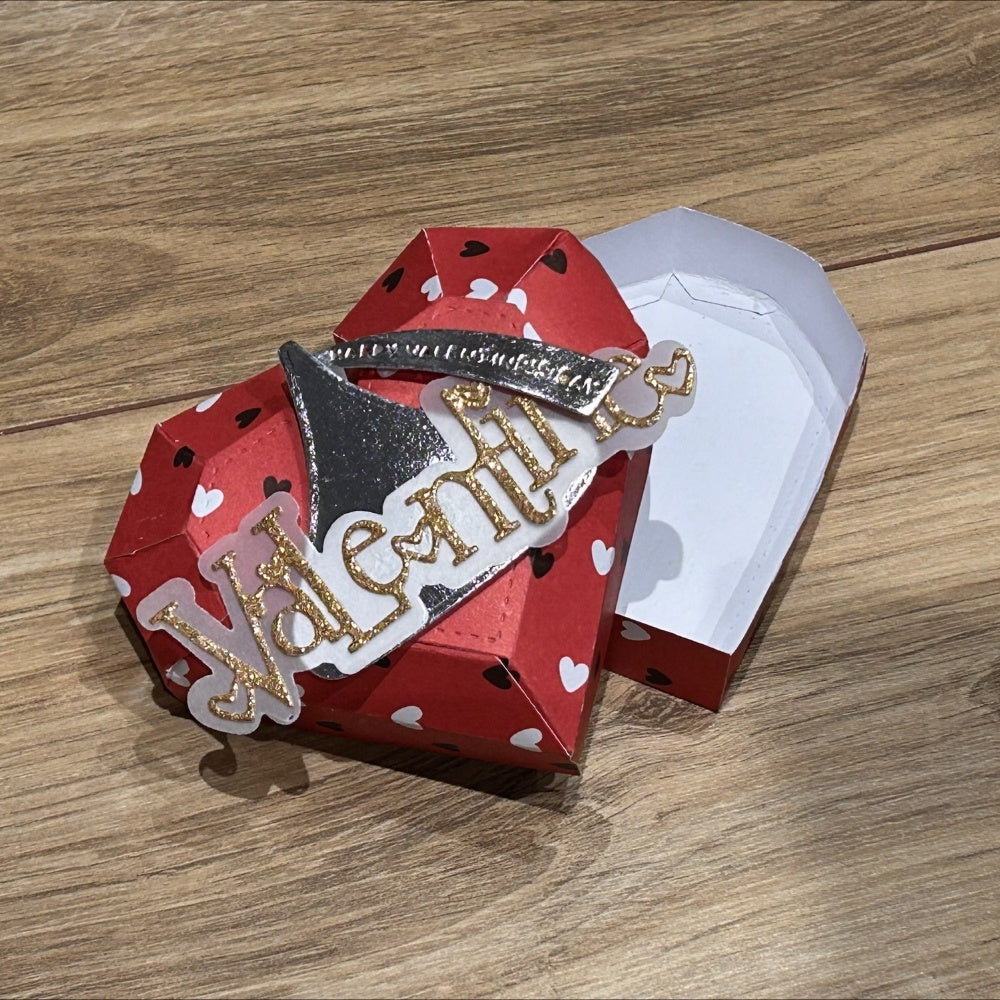 Kokorosa Metal Cutting Dies With 3D Love Gift Box