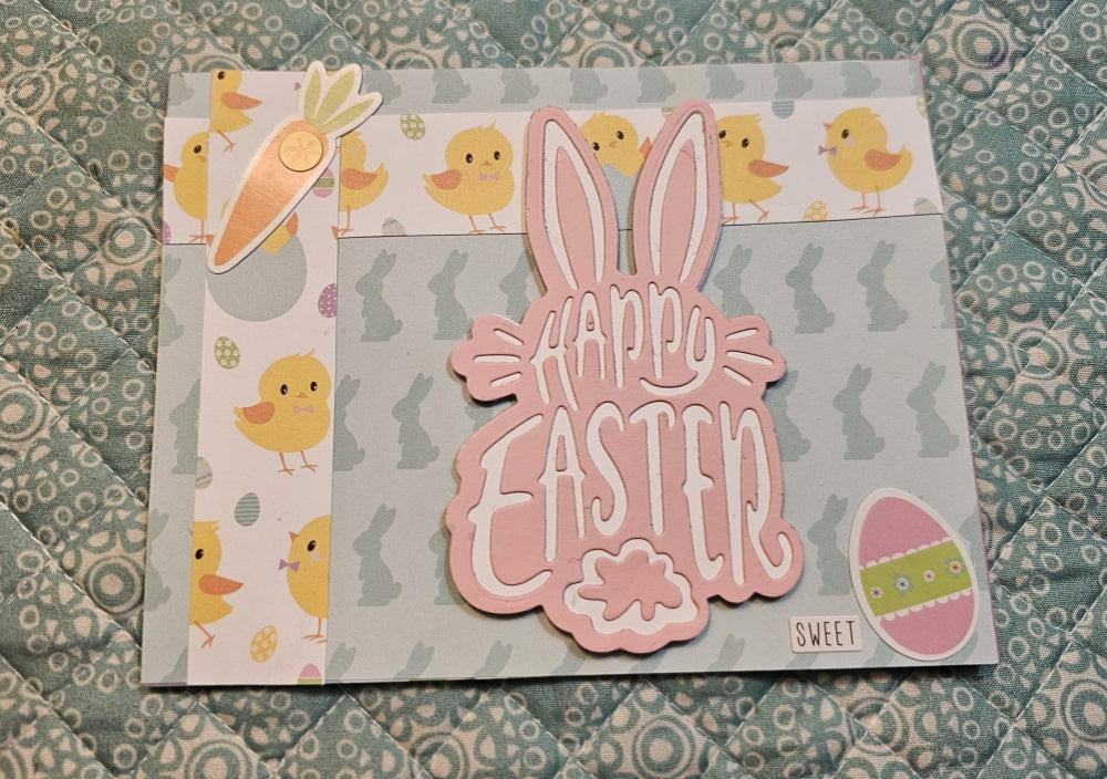 Kokorosa Metal Cutting Dies with  "Happy Easter" Word