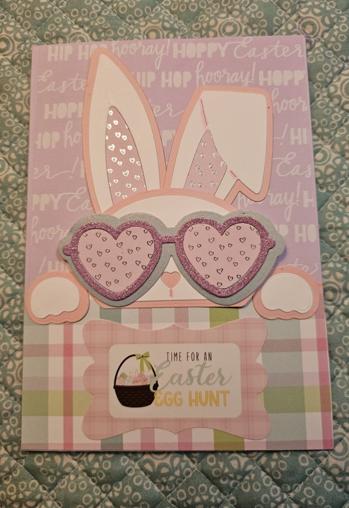 Kokorosa Metal Cutting Dies with Cool Bunny Wearing Sunglasses