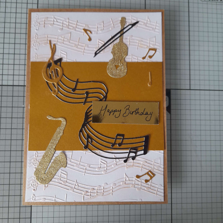 Kokorosa Metal Cutting Dies with Music Notes & Instruments