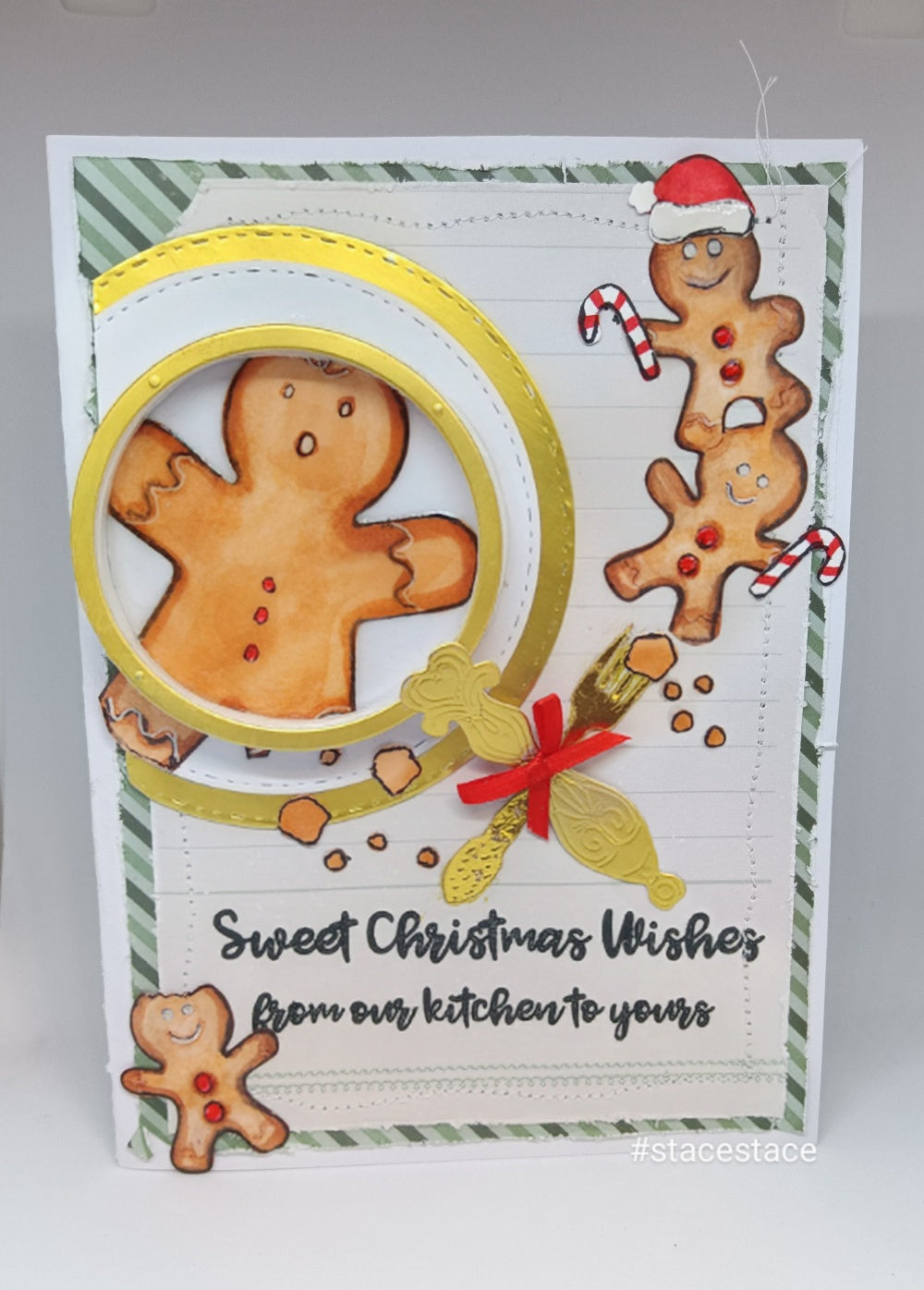 Kokorosa Metal Cutting Dies with 3 Cute Gingerbread Man