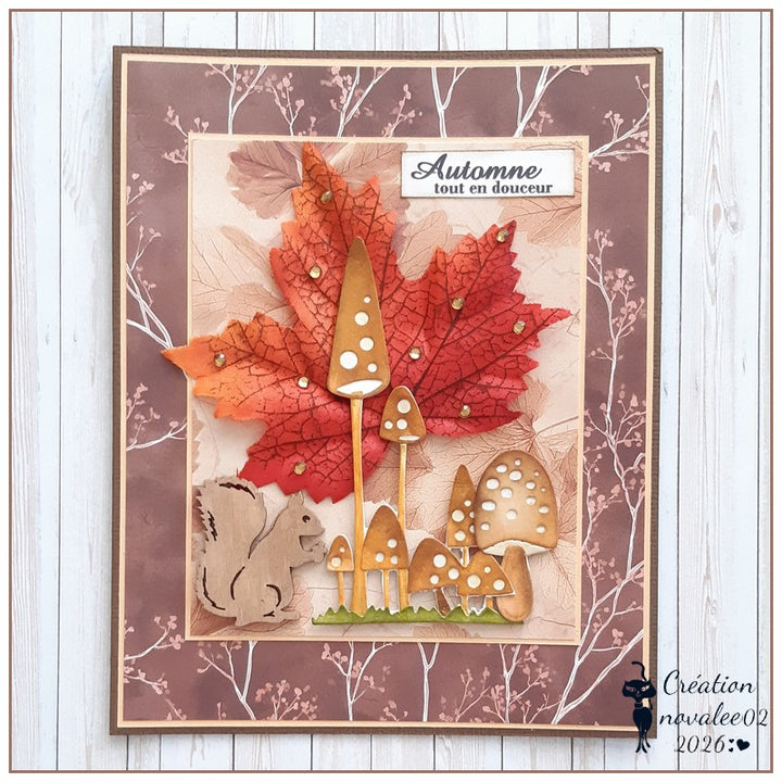 Kokorosa 24PCS 6" Foliage Scrapbook & Cardstock Paper