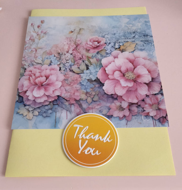 Kokorosa 24PCS 6" Gorgeous Flowers Scrapbook & Cardstock Paper