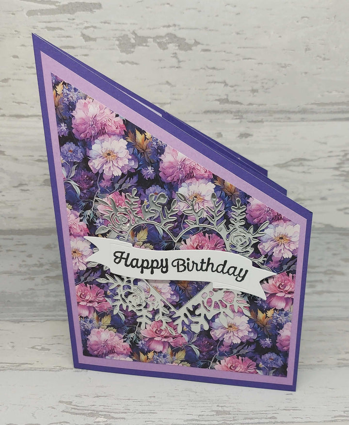 Kokorosa 24PCS 6" Violet Fragrance Scrapbook & Cardstock Paper