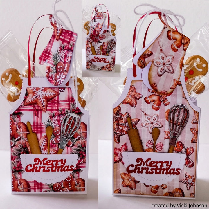 Kokorosa 24PCS 6" Santa's Sweets Scrapbook & Cardstock Paper