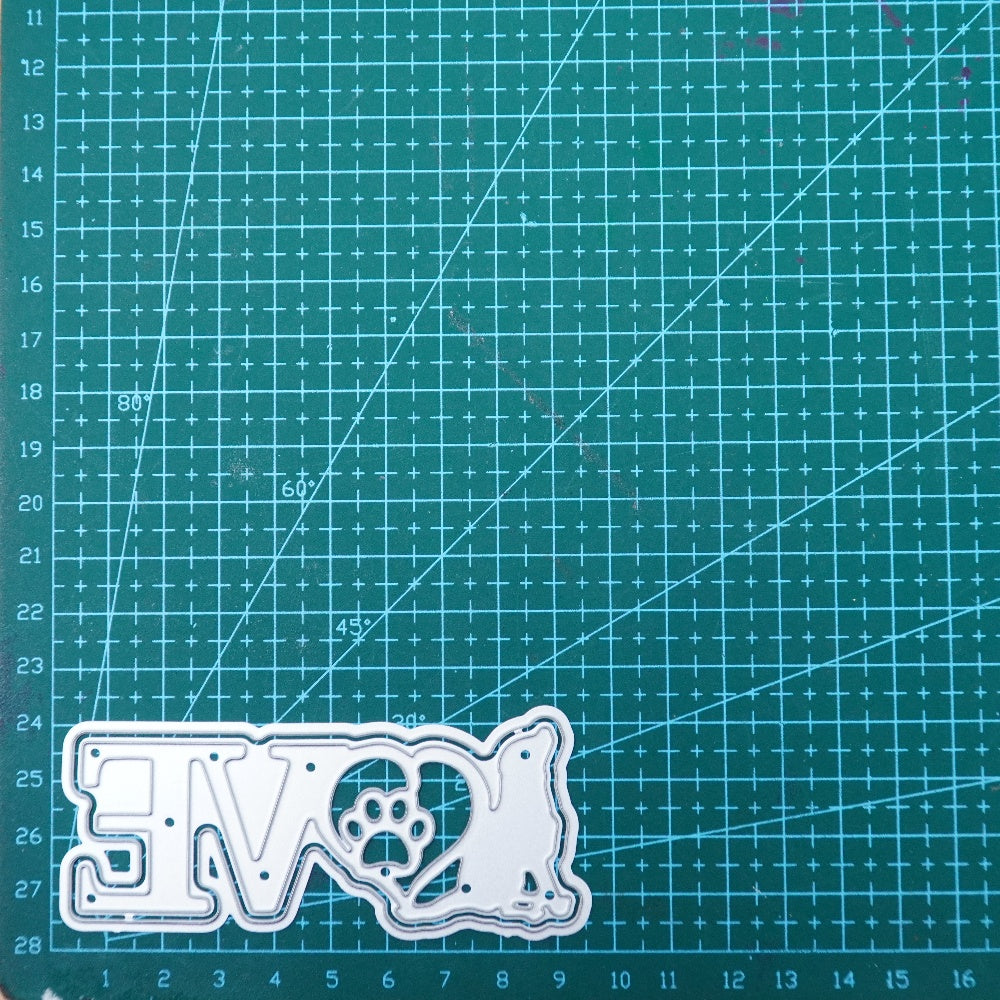 Kokorosa Metal Cutting Dies with Dog Love