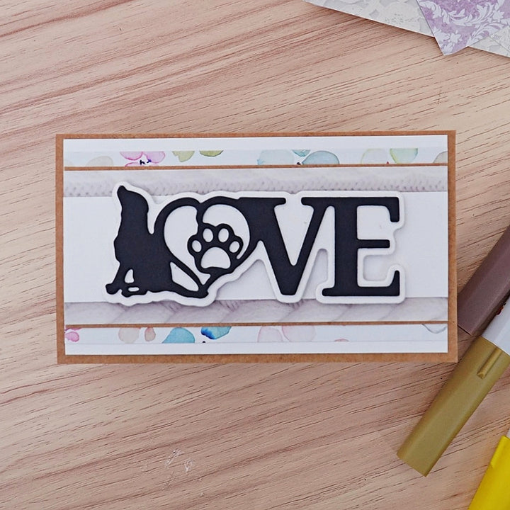 Kokorosa Metal Cutting Dies with Dog Love