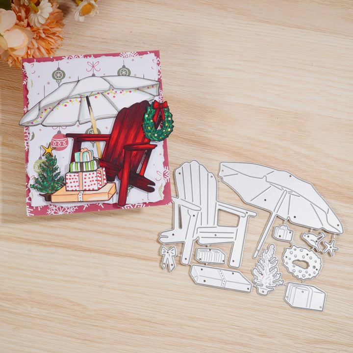Kokorosa Metal Cutting Dies with Christmas Gift and Relaxing