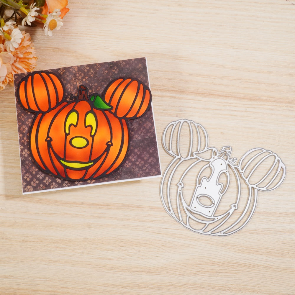 Kokorosa Metal Cutting Dies with Mickey Pumpkin