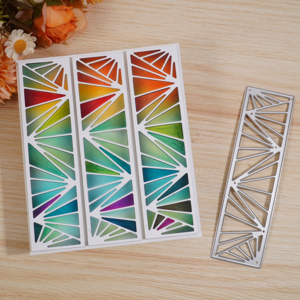 Kokorosa Metal Cutting Dies with Triangle Frame Border