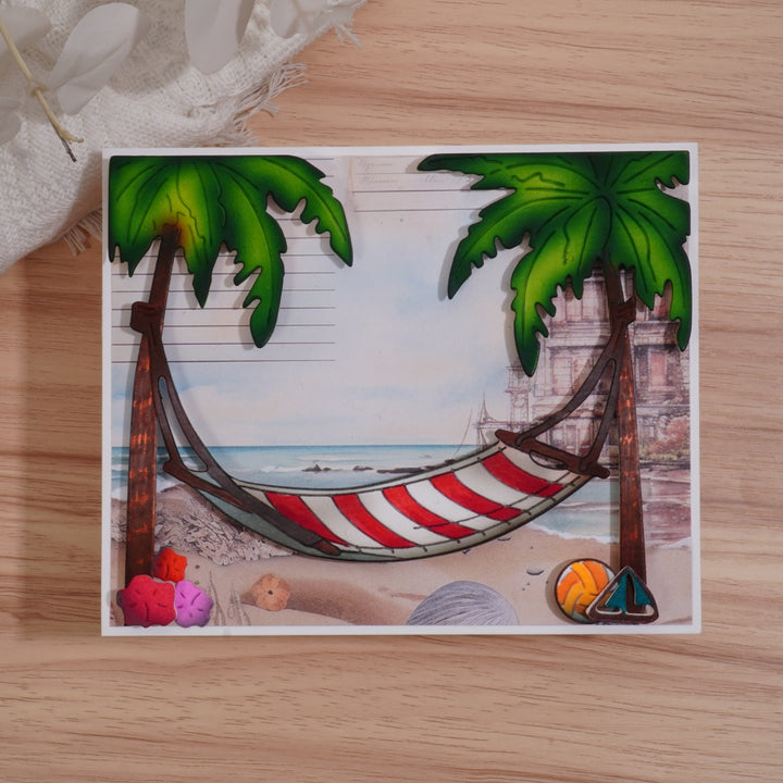 Kokorosa Metal Cutting Dies with Hammock and Tree
